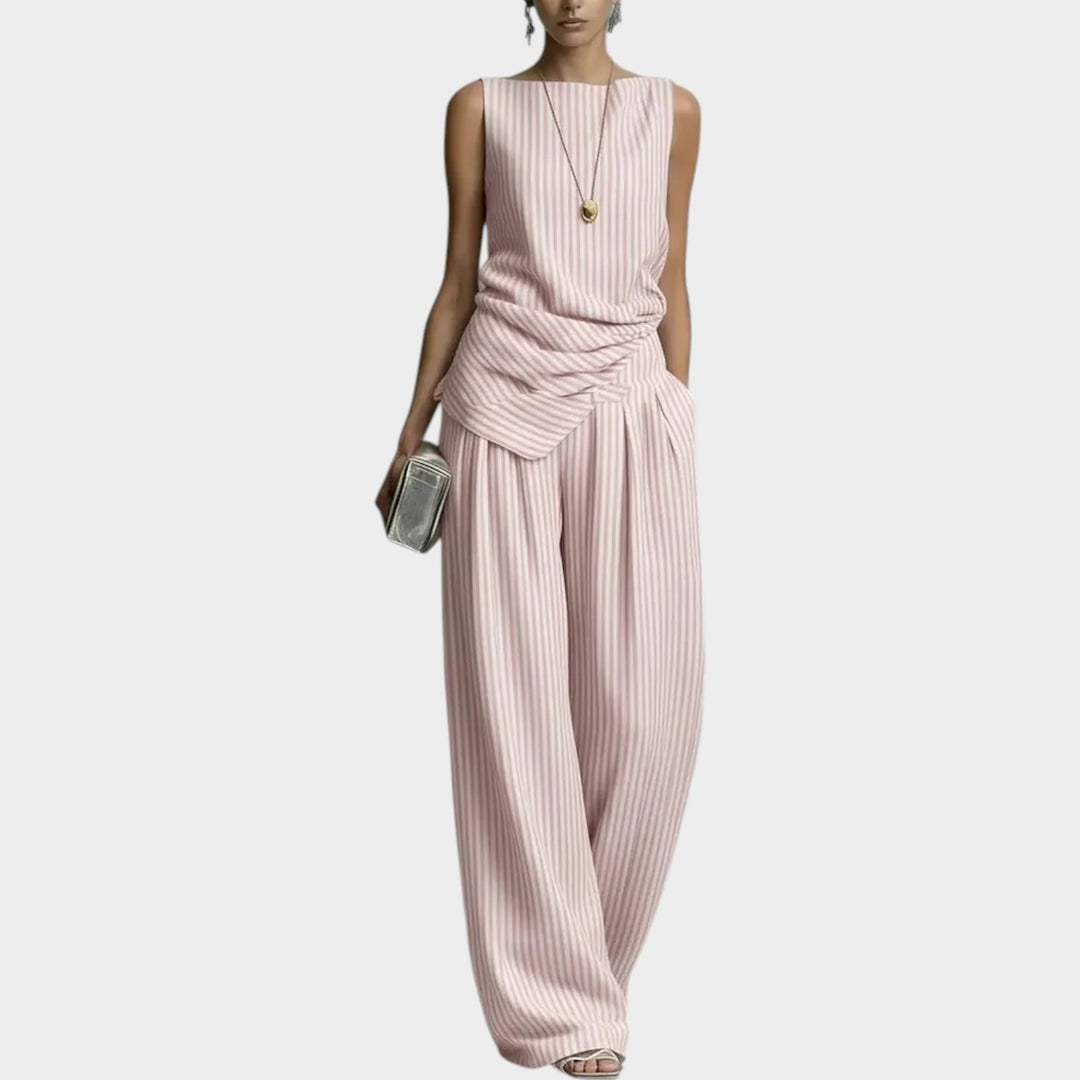 Striped Two-Piece Set
