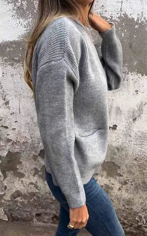 Cammy | Zippered Cardigan