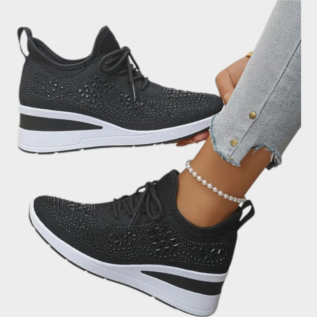 Sparkle Mesh Comfort Sneakers