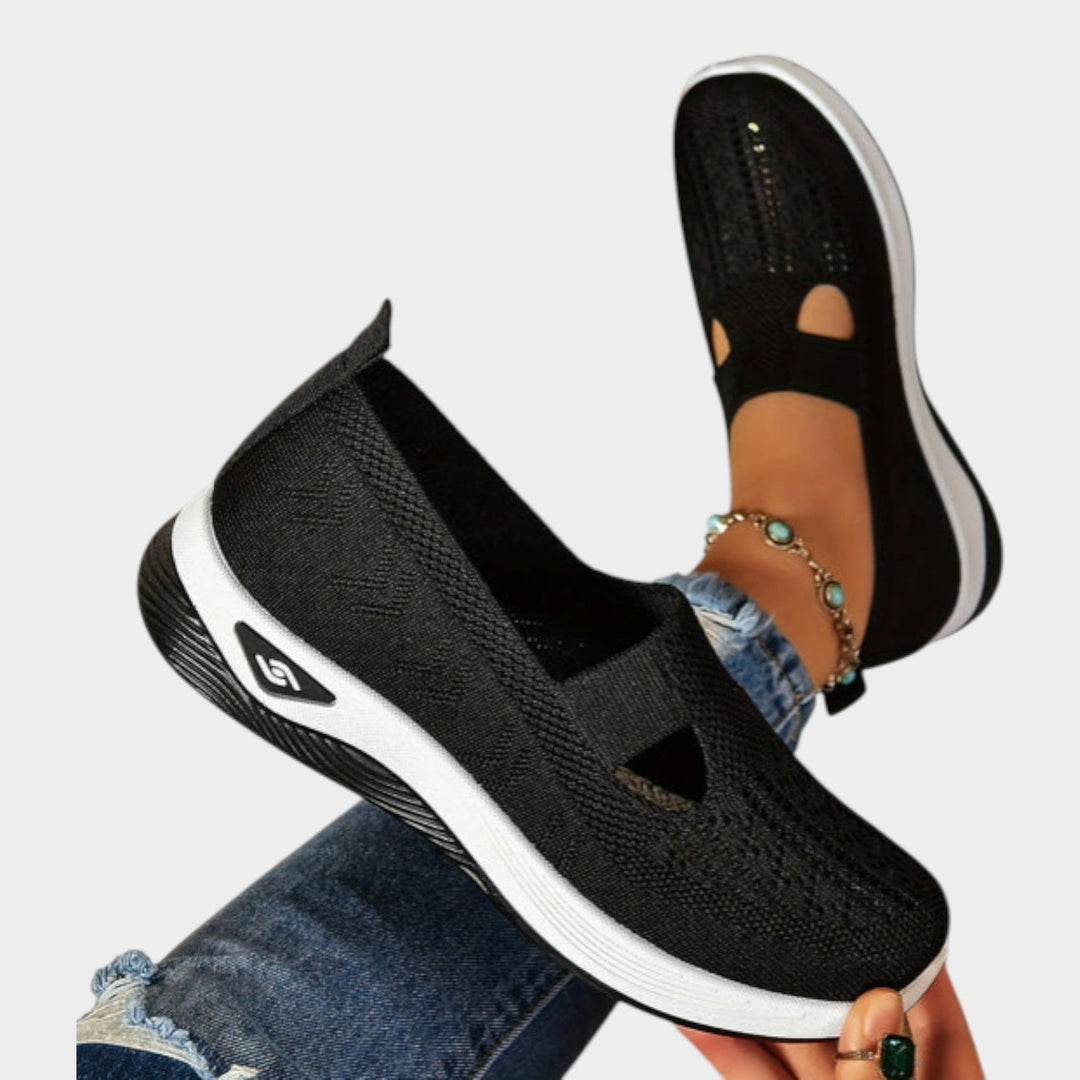 Breathable Slip-On Comfort Sneakers