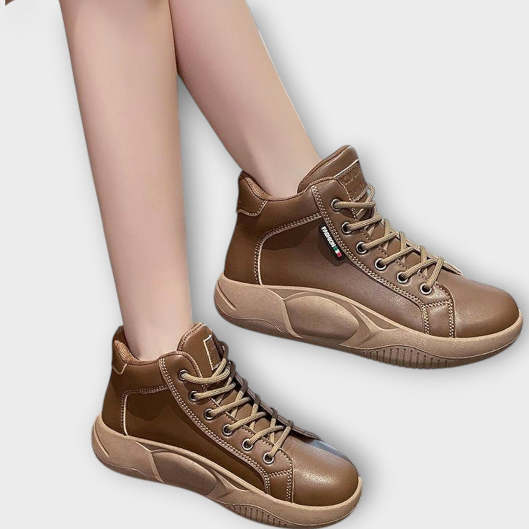 Cozy High-Top Boots
