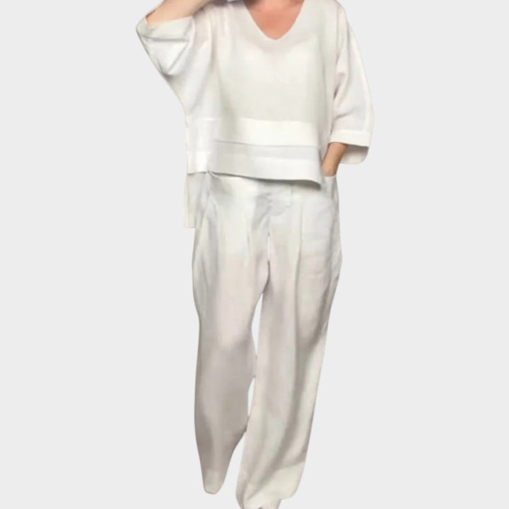 Relaxed Luxe Two-Piece Lounge Set