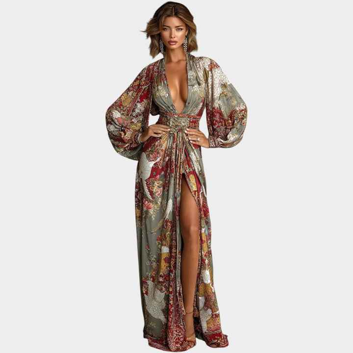 Luxe Boho Maxi Dress
