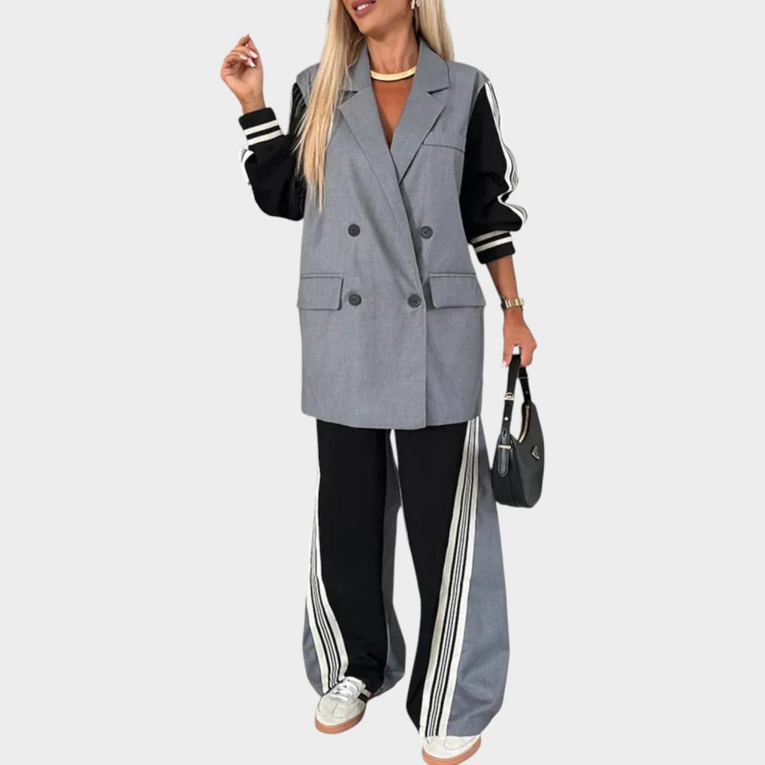 Chic Sporty Tailored Set