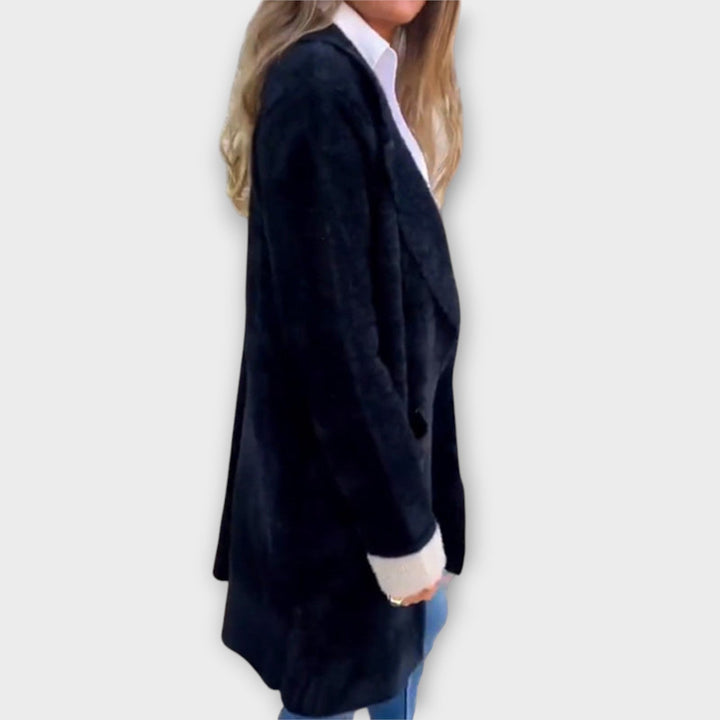 Soft Cozy Longline Pocket Coat