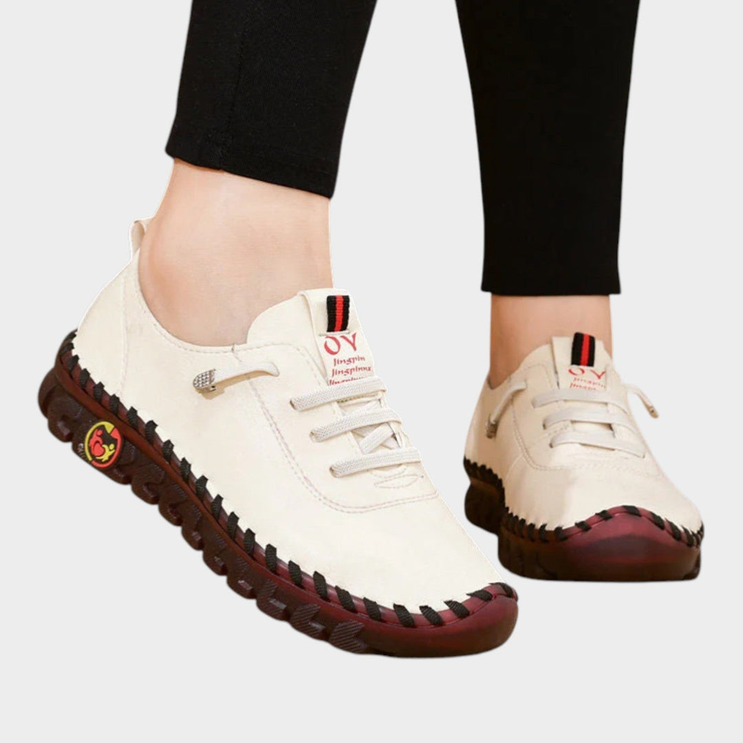 ComfortFlex Leather Casual Walking Shoes