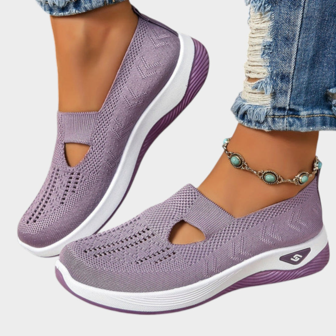 Breathable Slip-On Comfort Sneakers