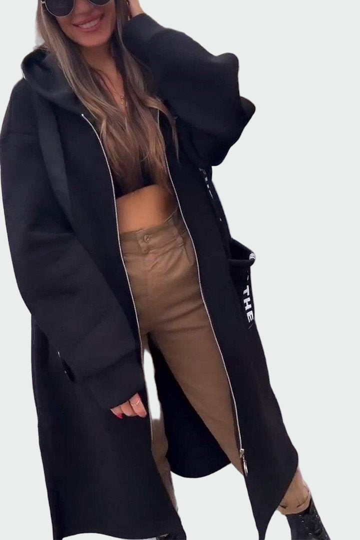 Long Hooded Coat