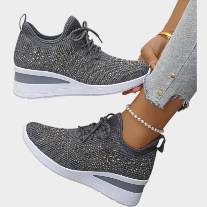 Sparkle Mesh Comfort Sneakers