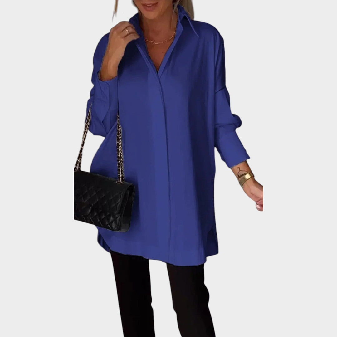 Oversized Classic Button-Up Shirt