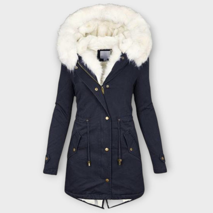 Warm Faux-Fur Trimmed Winter Parka