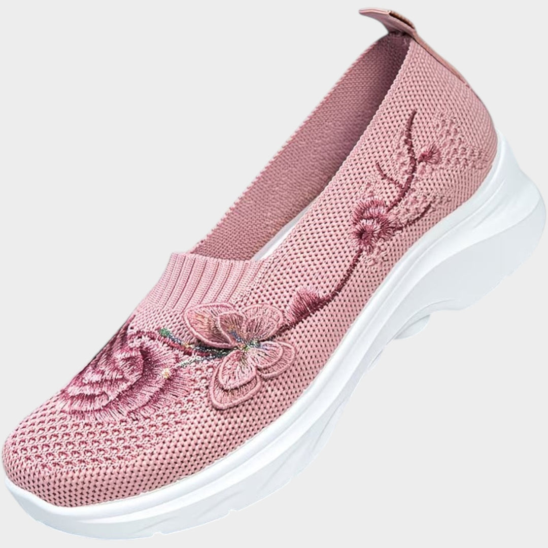 Butterfly Comfort Slip-On Sneakers