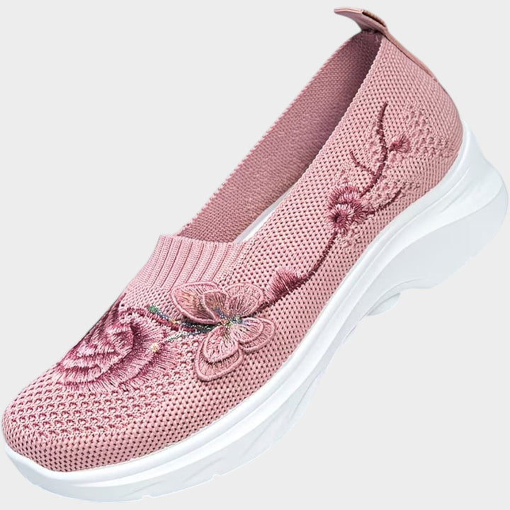 Butterfly Comfort Slip-On Sneakers