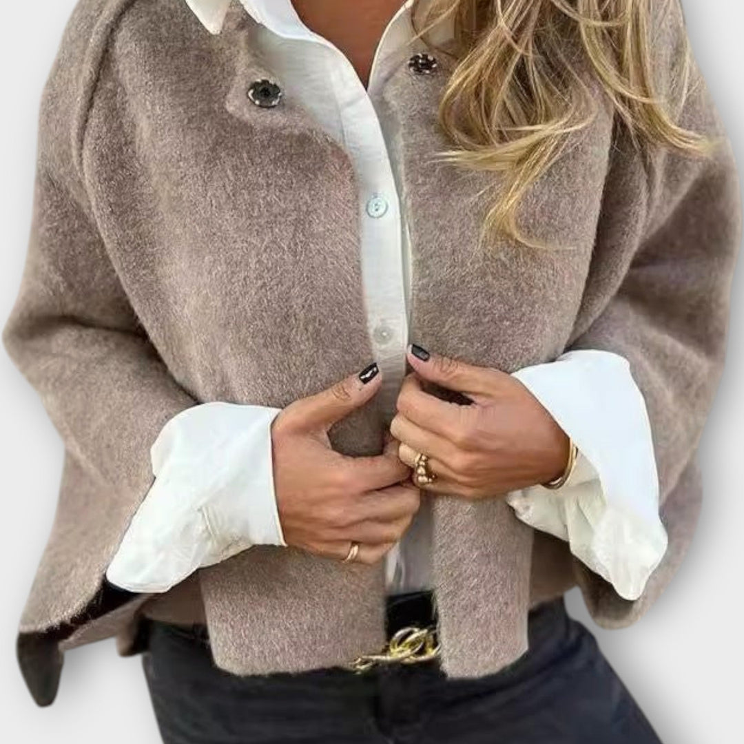 Stylish Comfort Flared-Sleeve Jacket