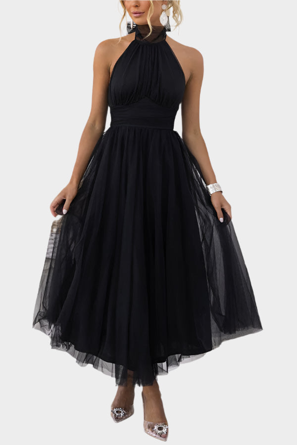 Lace Floral Midi