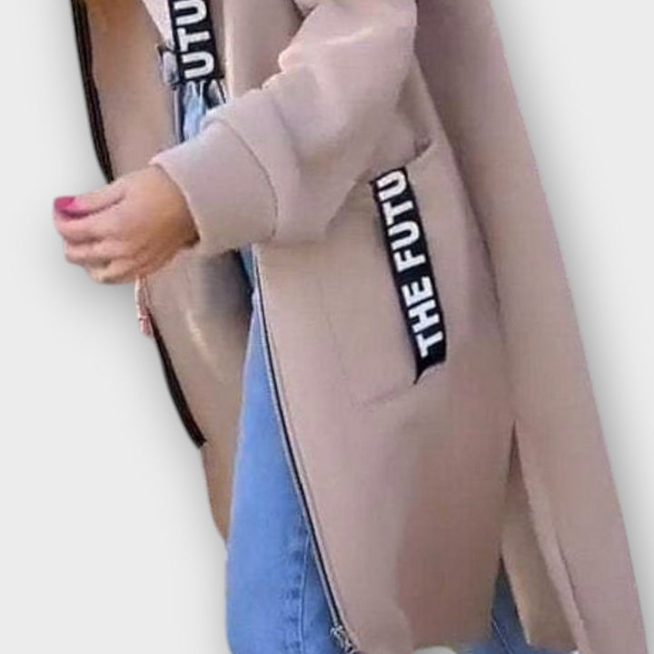 City Comfort Longline Hooded Jacket