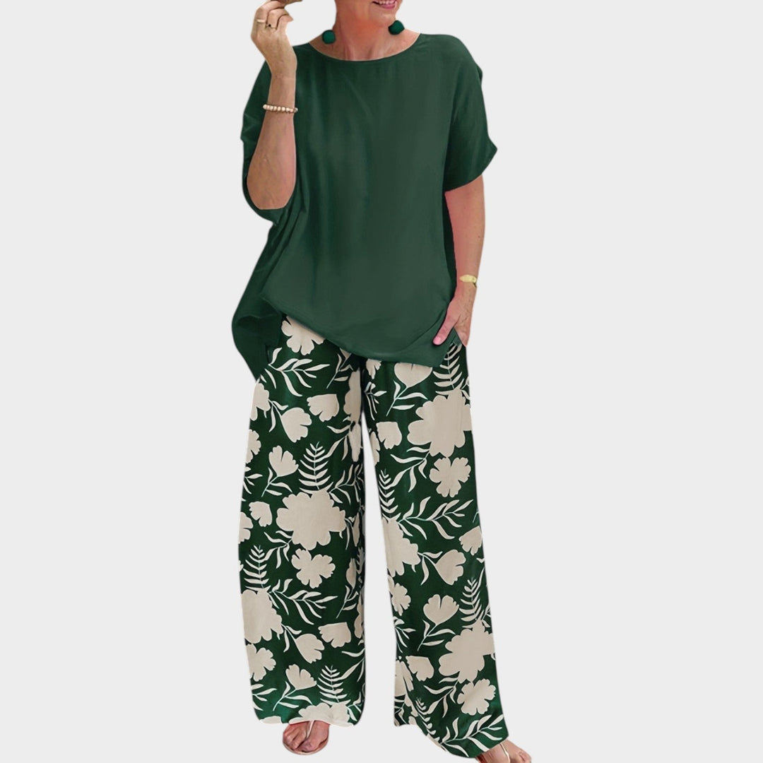 Elegant Floral Lounge Set