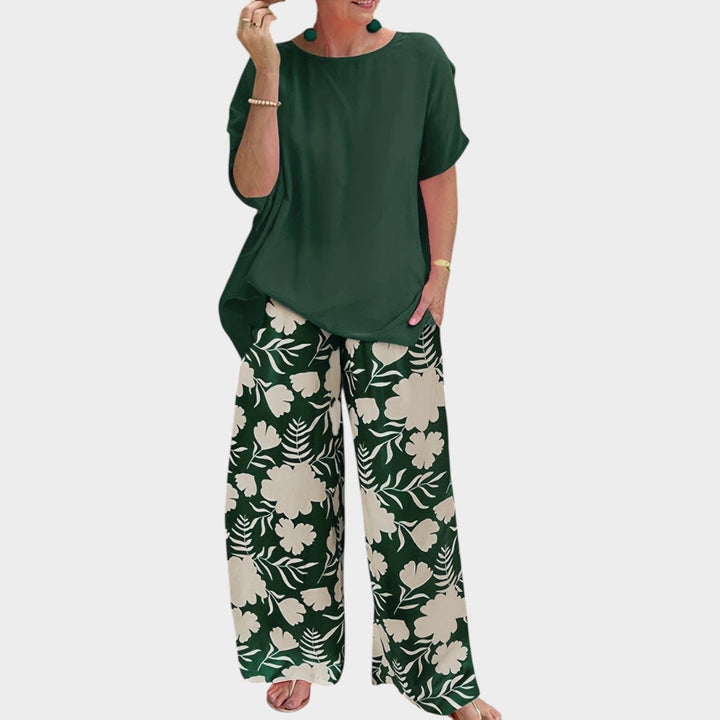 Elegant Floral Lounge Set