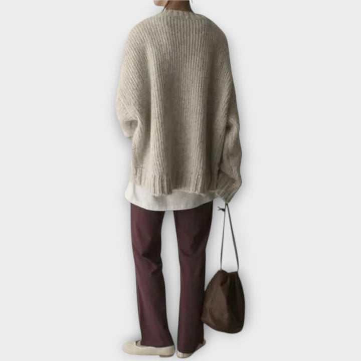 Comfy Oversized Knit Pullover
