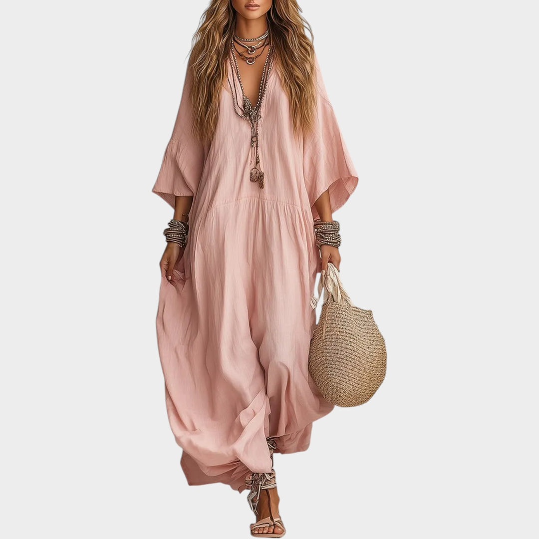 Effortless Boho Flow Maxi Dress