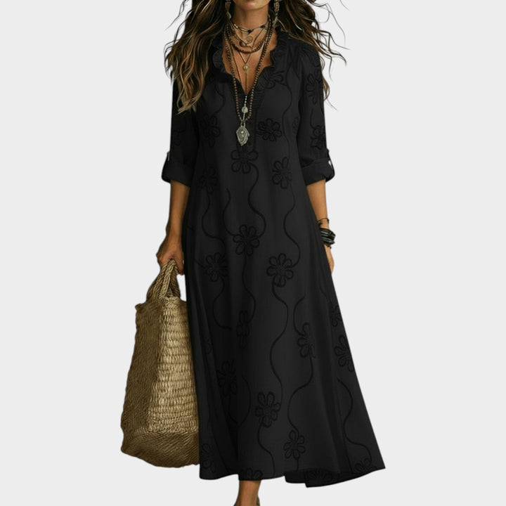 Boho Floral Maxi Dress