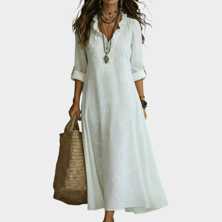 Boho Floral Maxi Dress