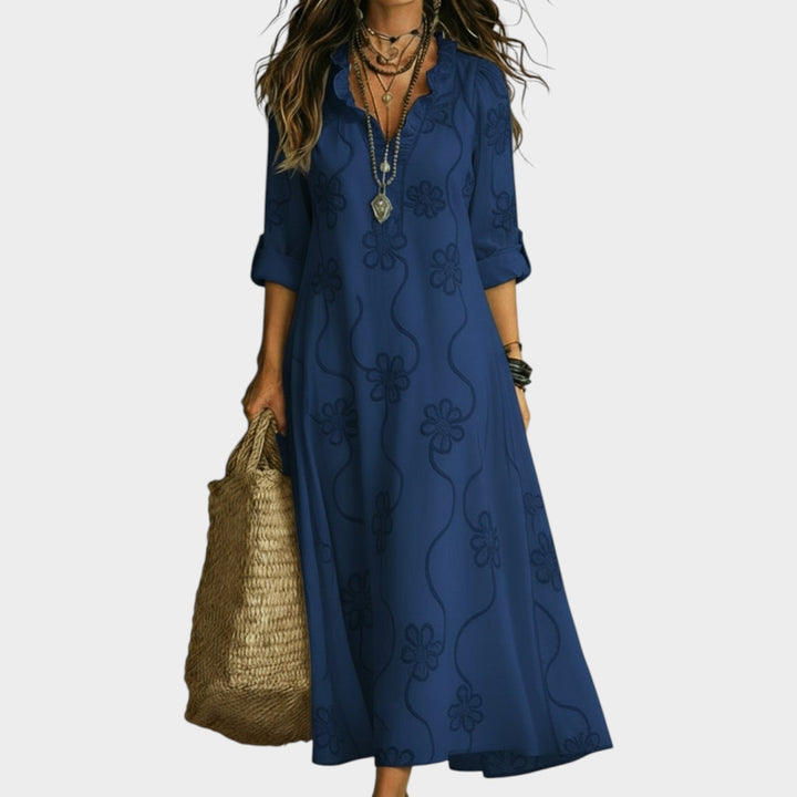 Boho Floral Maxi Dress