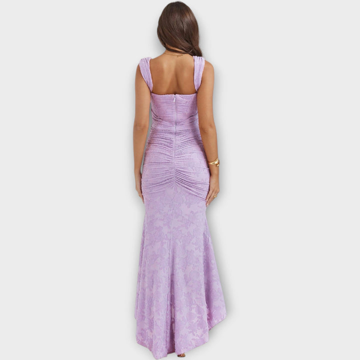 Valentina Off-Shoulder Corset Gown