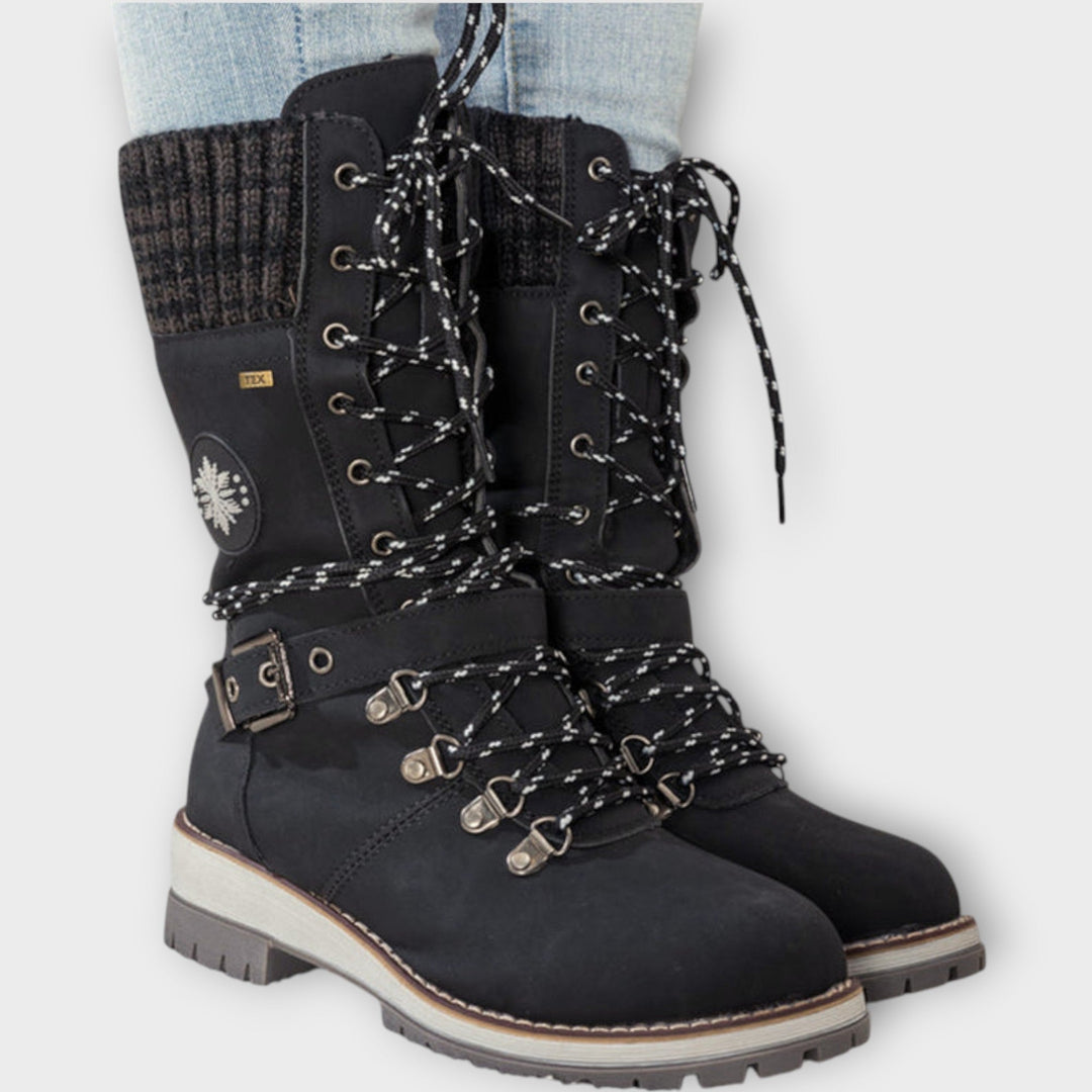 Winter Lace-Up Boots with Insulation