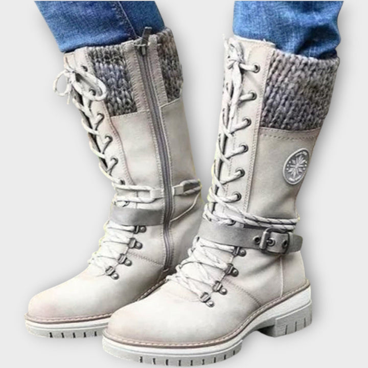 Winter Lace-Up Boots with Insulation