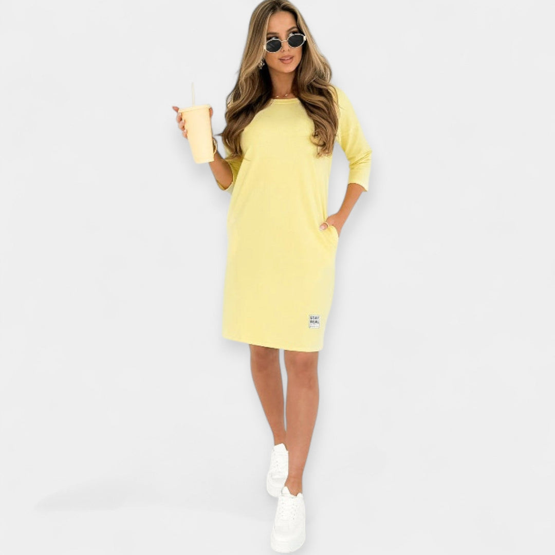 Daily Dress with Functional Pockets