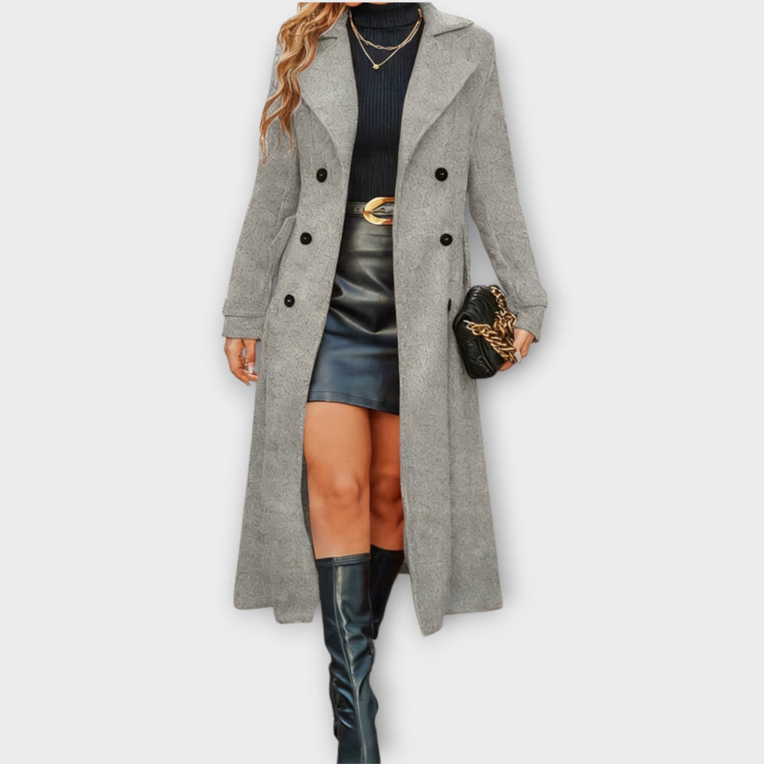 Elegant Longline Winter Coat