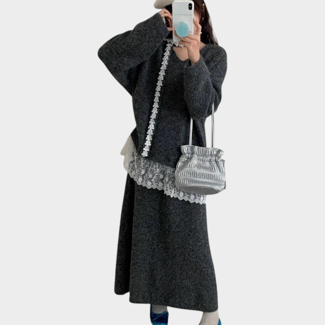 Soft Knit Two-Piece Lounge Set