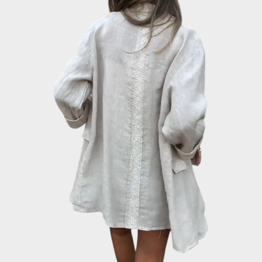 Relaxed Linen Blazer