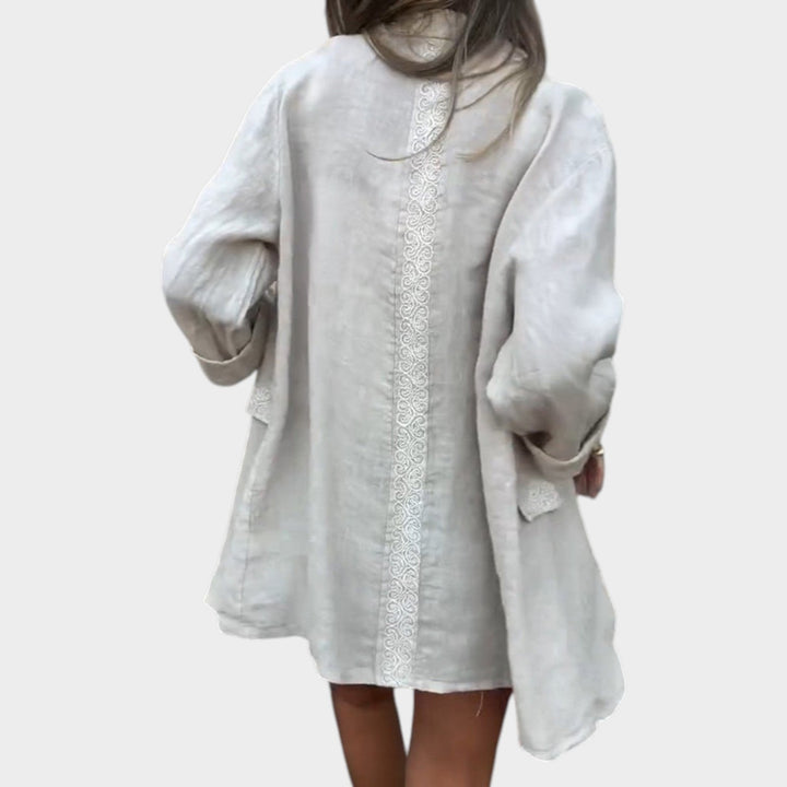 Relaxed Linen Blazer