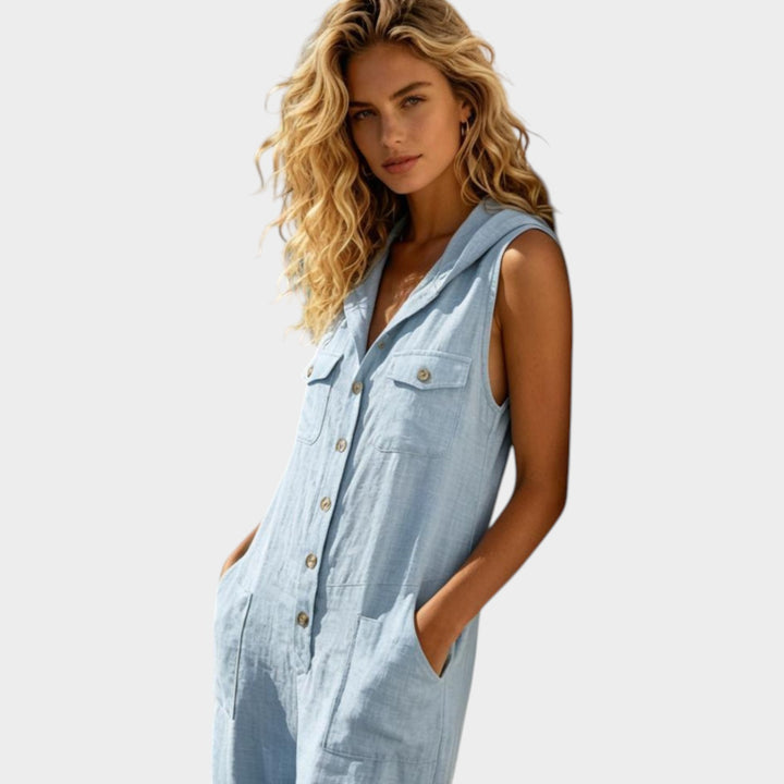 Coastal Breeze Utility Jumpsuit