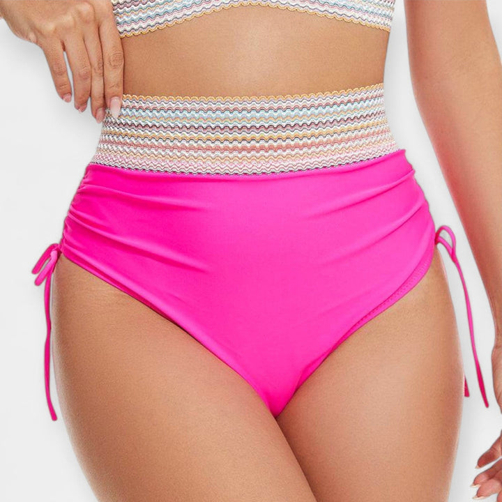 High-Waisted Bikini with Padding