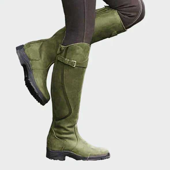 High-Quality Leather Equestrian Boots