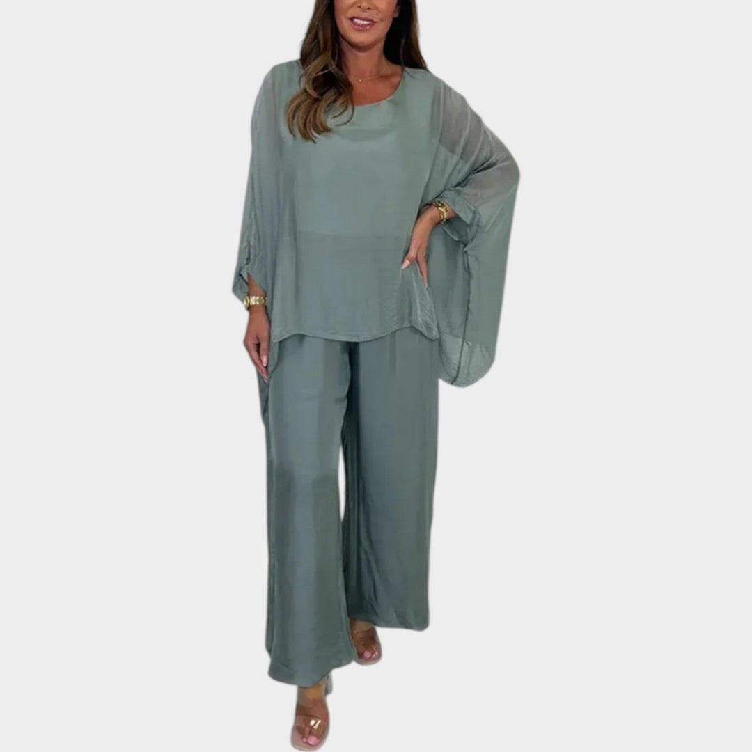Ombre Flowing Two-Piece Set