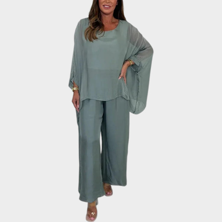 Ombre Flowing Two-Piece Set