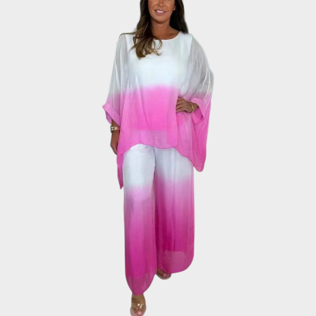 Ombre Flowing Two-Piece Set