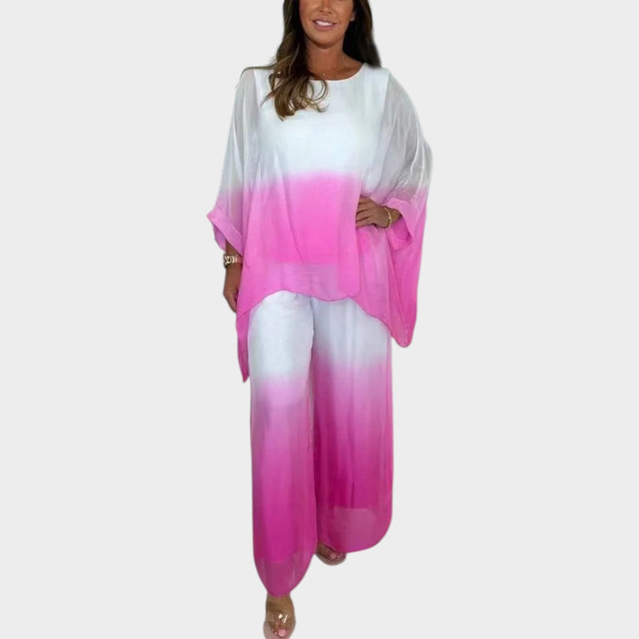 Ombre Flowing Two-Piece Set