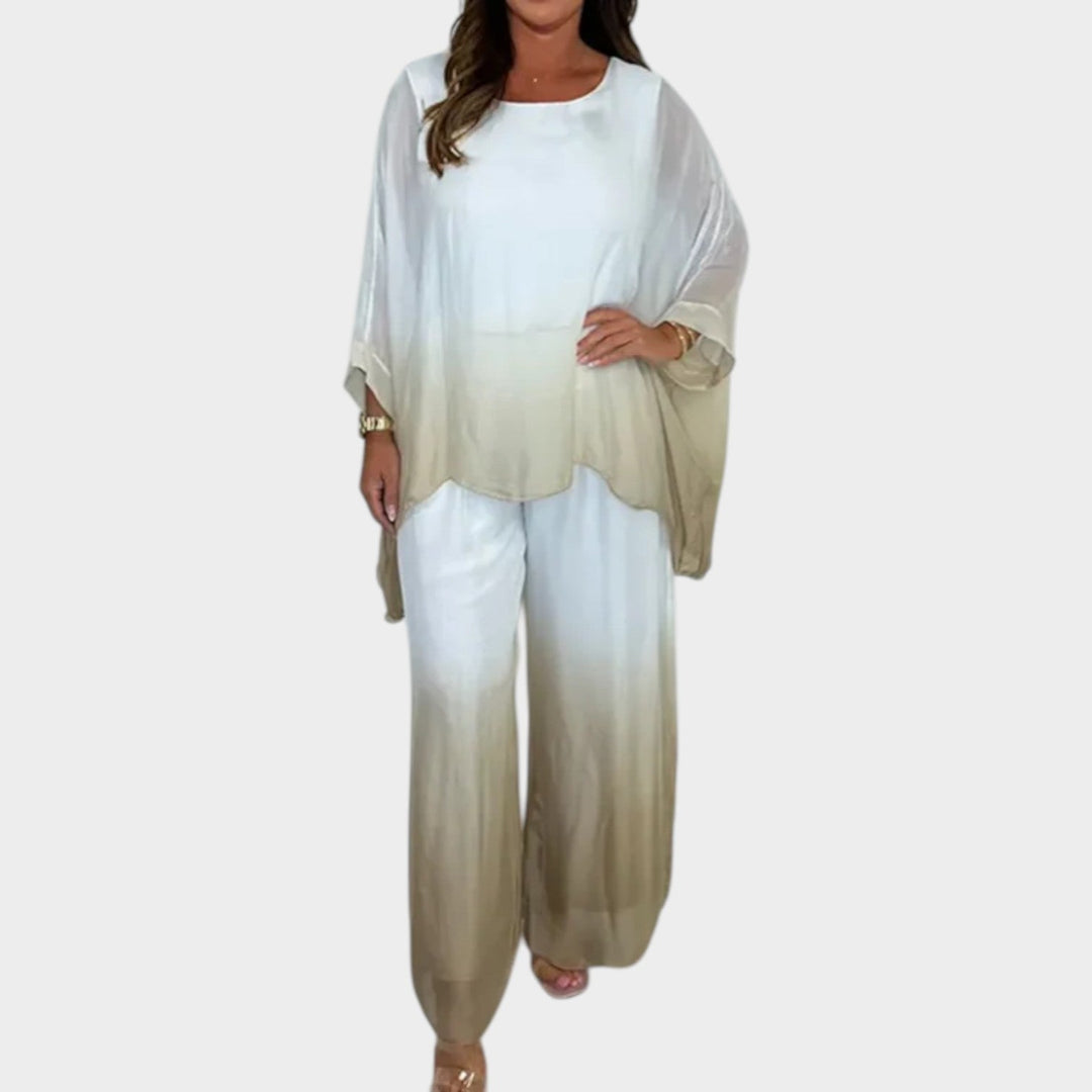 Ombre Flowing Two-Piece Set