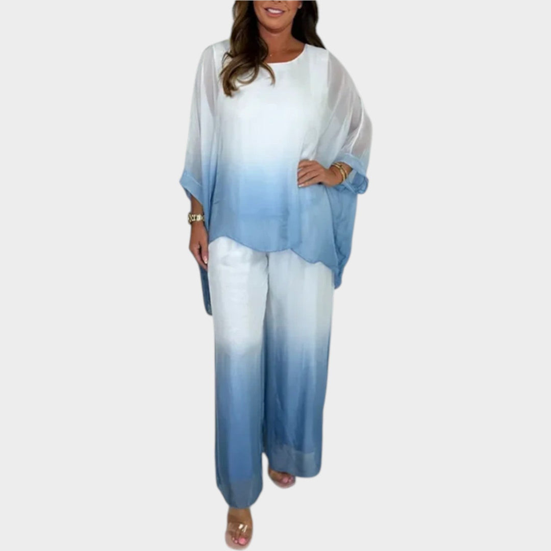 Ombre Flowing Two-Piece Set